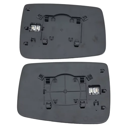 Imagen 2 del producto Lente de cristal para espejo de puerta lateral calefactable, 1 unidad, para Dodge Ram 1500 2500 2009 2010 2011 2012-2018, accesorios para coche izquierdo/derecho