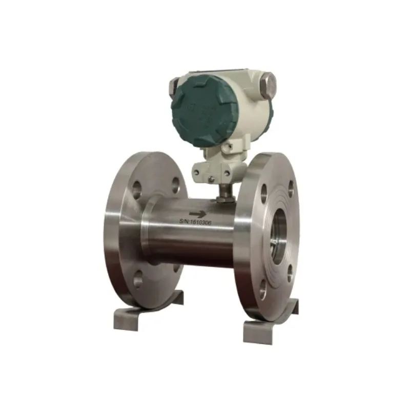 DN50 مقياس تدفق توربينات الغاز من النوع المتكامل دعم OEM مخصص لمتوسطة الهواء
