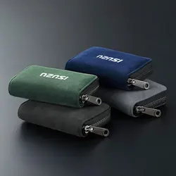 Card Holder Zipper Wallet Accordion Design Credit Card Bags for Isuzu D-MAX D MAX Dmax I II PANTHER WFR VAN NFR car Accessories