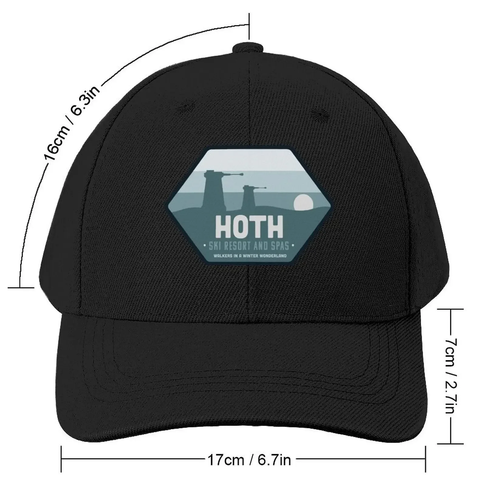 Hoth Ski Resort - Walkers in a Winter Wonderland Baseball Cap Christmas Hat hiking hat Golf Cap Anime Hat Women's 2025 Men's