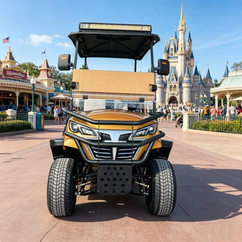 Lifted All Terrain Off Road Golf Cart Upgraded 4WD 2/4/6 Seater Electric Car With Durable Lithium Battery