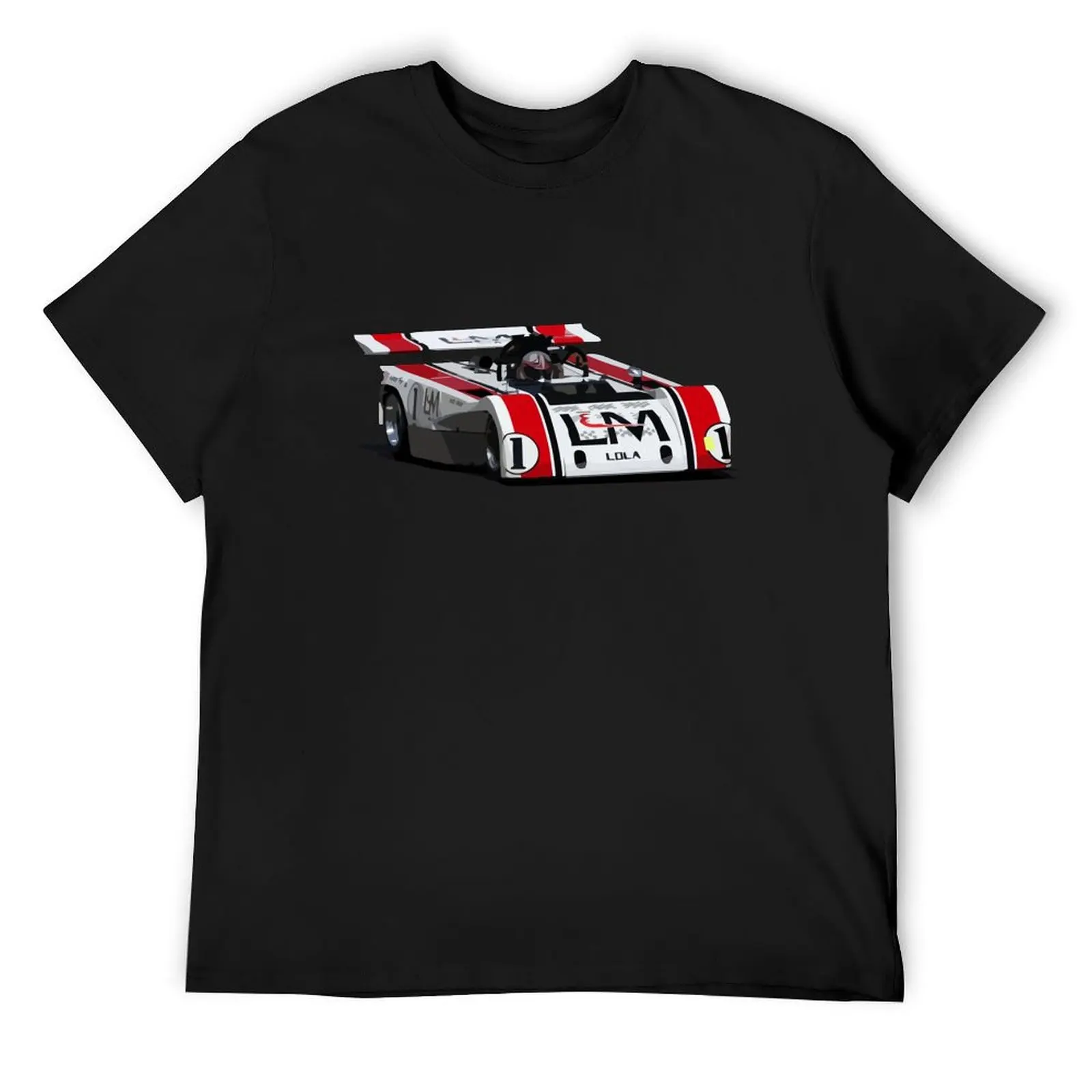 Футболка Lola T260 Can Am Racer 1971, одежда на день Святого Валентина, летний топ, милая одежда, тяжелые футболки для мужчин Футболка Lola T260 Can Am Racer 1971, одежда на день Святого Валентина, летний топ, милая одежда, тяжелые футболки для мужчин