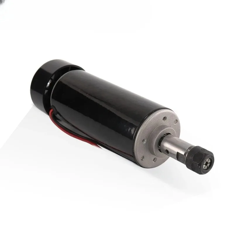500 watt chuck diameter numerical control motor 12v dc spindle motor   air  spindle  for  circuit board milling machine 52mm