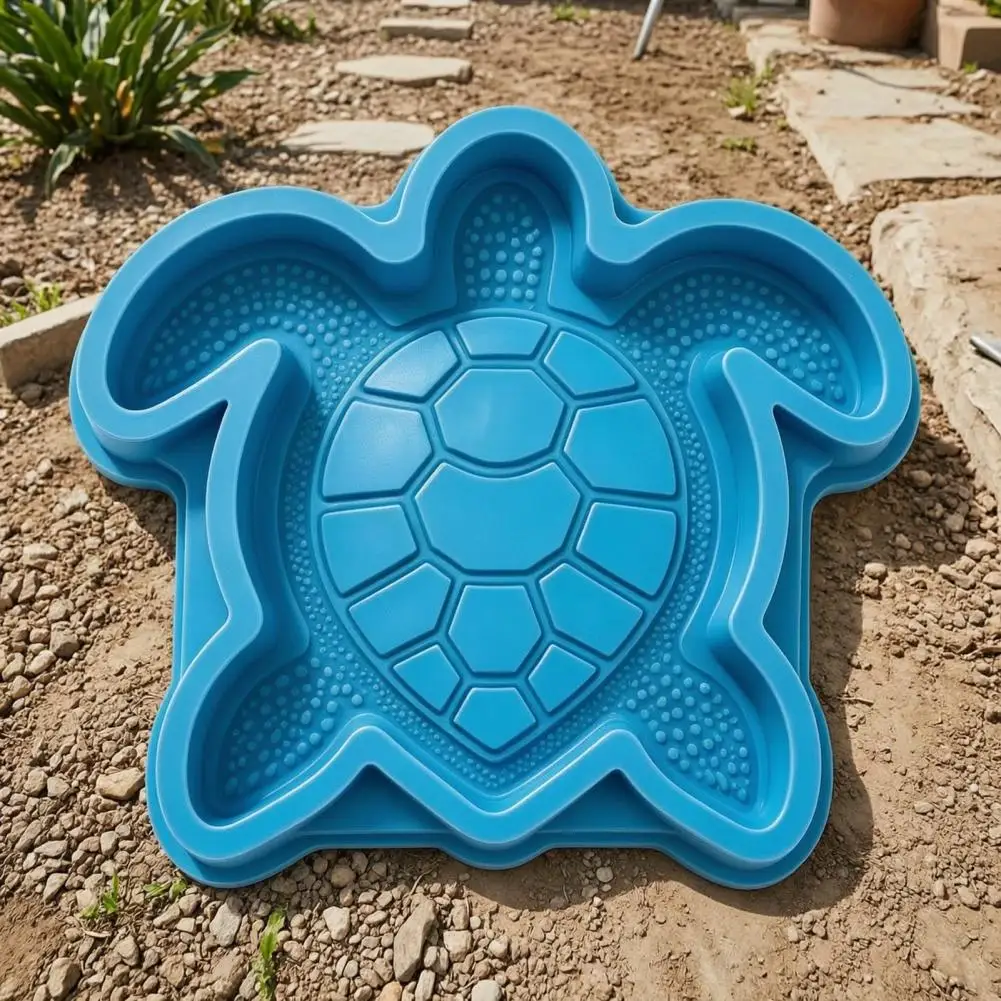 Ocean Mold Garden Stepping Stone Form Ocean Stepping Stone Silicone Mold Reusable Garden Patio Casting Mold Sea Turtle Octopus