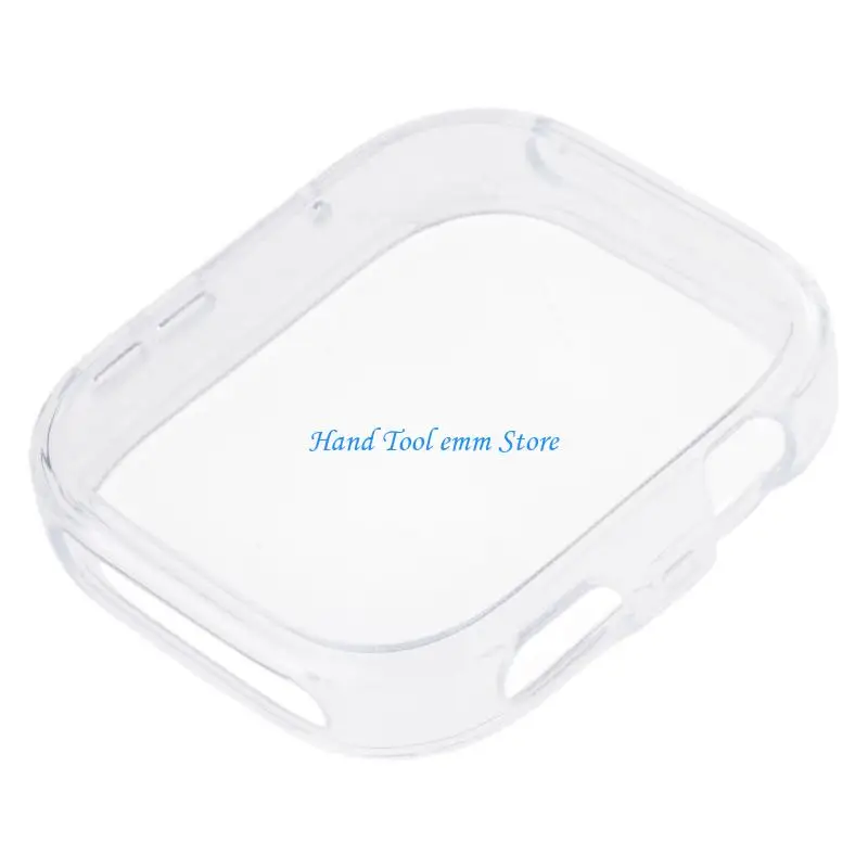 

H37F Reinforced Enclosure Housing Soft Flexible TPU Case Impact Resistance Scratchproof Comfort Wear Suitable for Watch Fit 4
