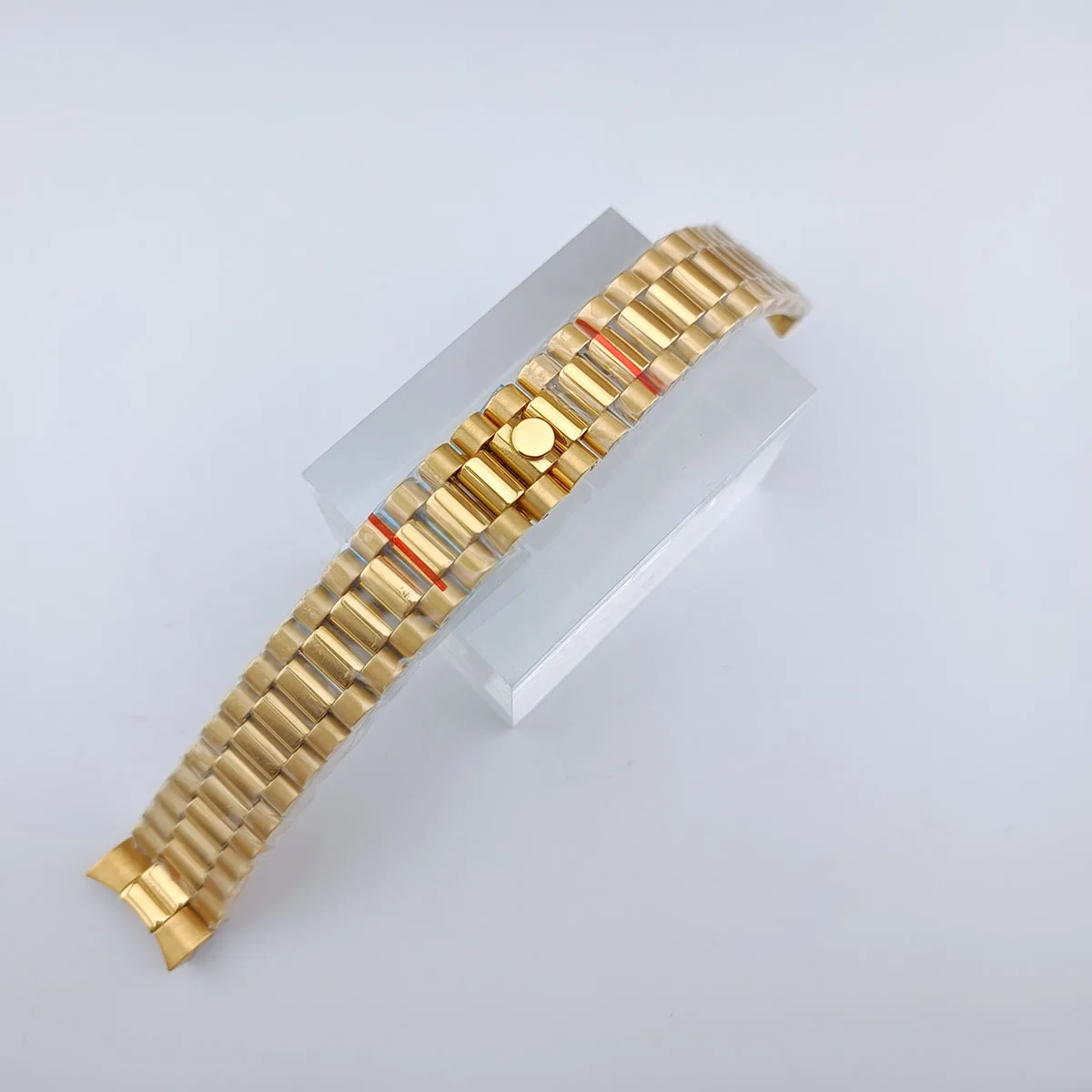 40-mm-Gehäuse in Silber/Gold/Roségold, geeignet für Miyota8285-Uhrwerk, Uhrengehäuse-Zubehör, Edelstahl-Armbandgehäuse – Detail 12