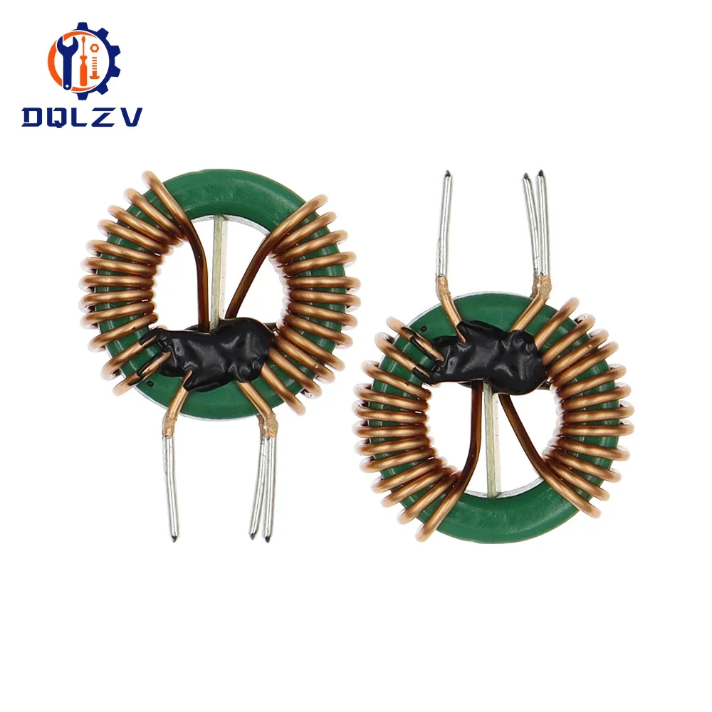 2PCS 22*14*8 2MH 1.0 Line Common mode Filter inductance Choke coil Annular Common Mode Inductance 10A