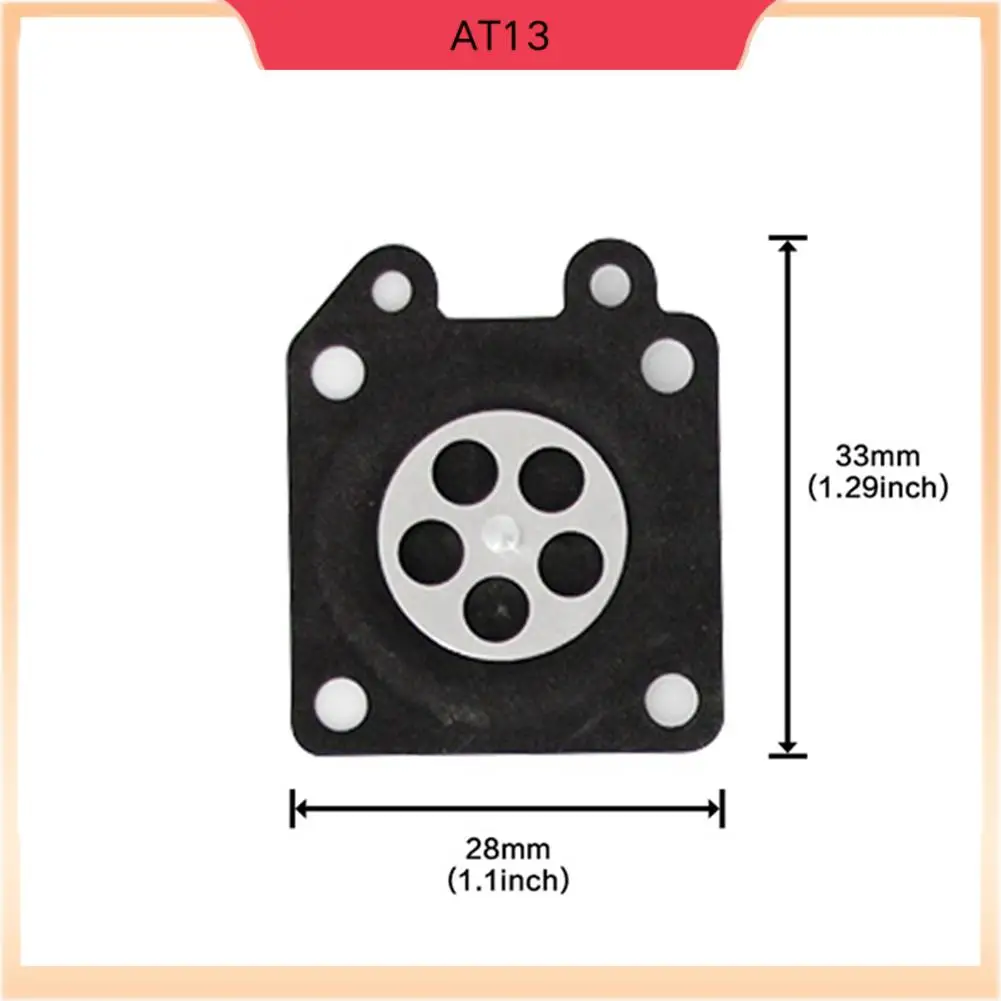Almohadillas de membrana de carburador de motosierra AT13, piezas de reparación para carburador de motosierra Zama 2500/3800/4500/5200/5800, accesorios 64 Uds.