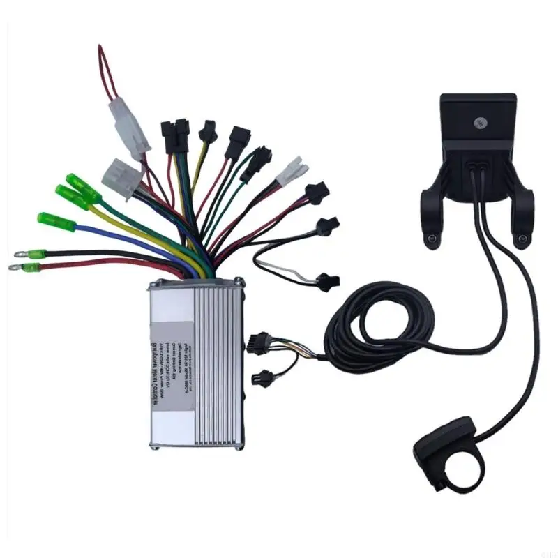 

Shocked Resistant LCD Display Controller Electric Bicycles Scooters Speedometers