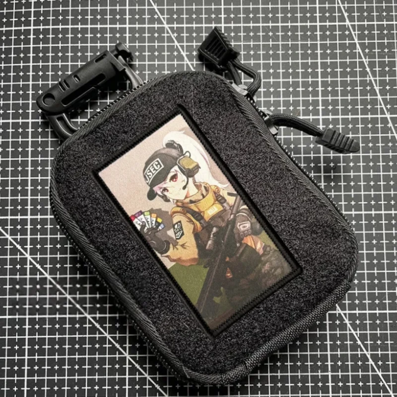Parche táctico USEC anime – Velcro para mochila y uniforme - imagen 3