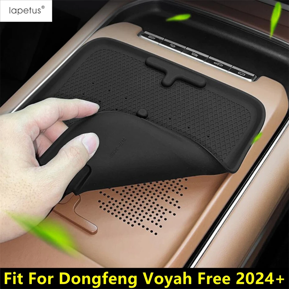 

Car Center Console Wireless Charging Silicone Non-slip Anti-Skid Pad Mat Modification Accessories For Dongfeng Voyah Free 2024