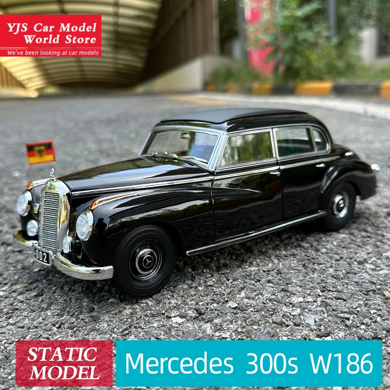 NOREV 1:18 Mercedes-Benz 300s W186 Initial S-class Premier car alloy car modelSend friends send leadership company gifts