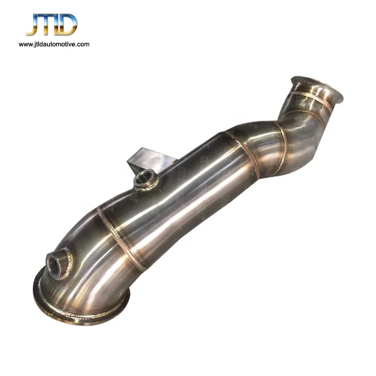 

High Performance 304 Stainless Catless Down Pipe for MERCEDES C200 C250 C300 W205 M274 Exhaust Down pipe