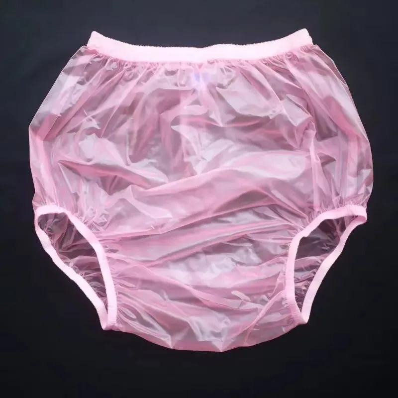 Anti-perdite laterali Pannolini per adulti Intimo Donne anziane Periodo mestruale Incontinenza incinta Slip alti in plastica Impermeabili