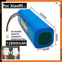 12800mAh Rechargeable Li-ion Battery for XiaoMi Lydsto R1 Viomi S9 Roidmi Eve Plus Robot Vacuum Cleaner Battery Pack