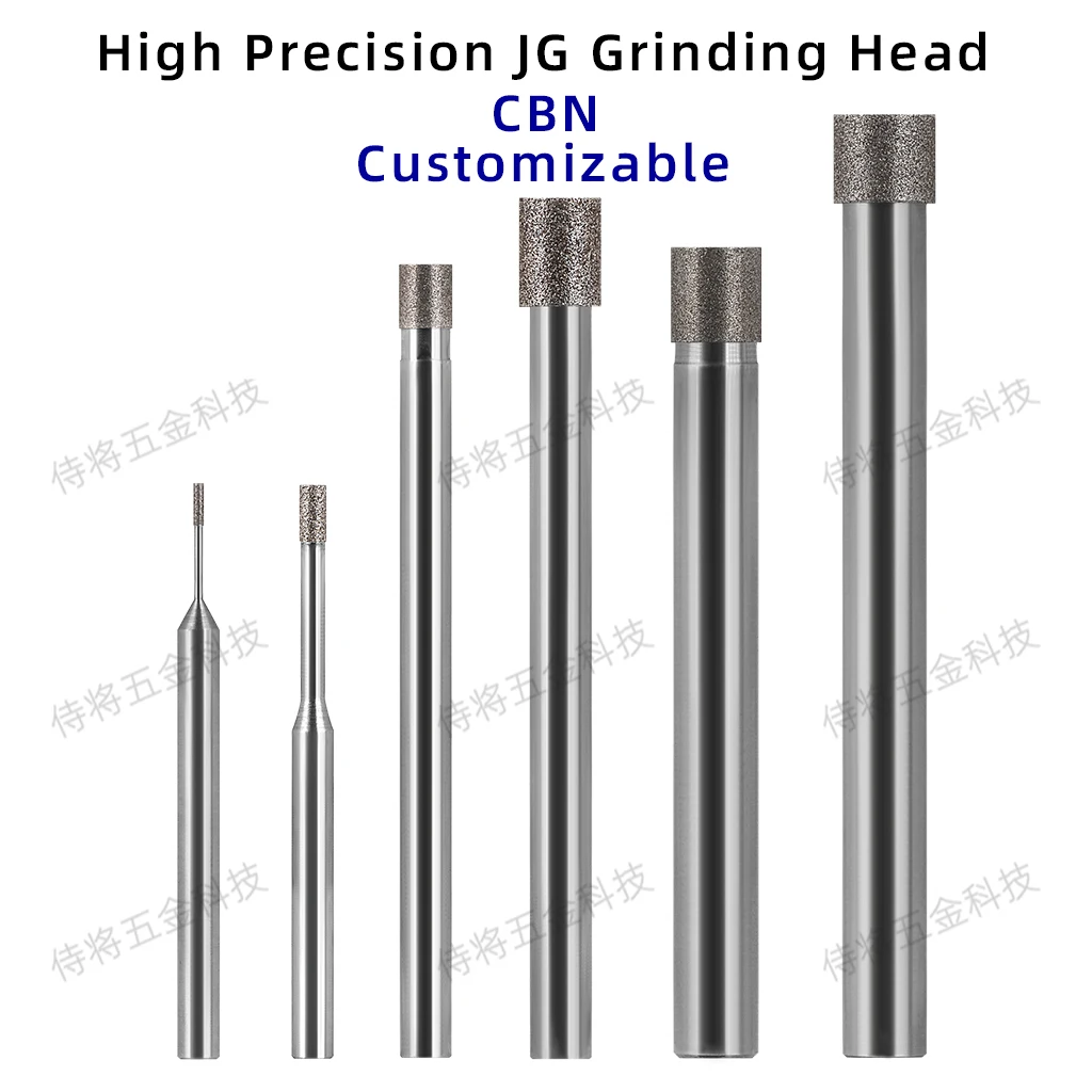 

CBN Diamond Inner Hole Grinding Head Internal Points High Speed Precision Grinding Rod For JG Grinding Machines Customizable