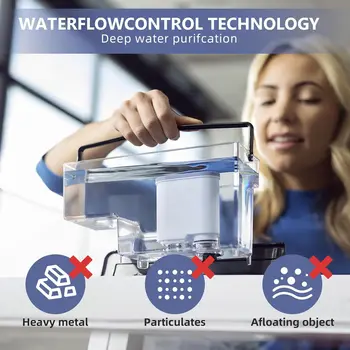 1/2/4 ks vodních filtrů s certifikací NSF Tüv Süd kompatibilních s kávovary Philips a Saeco AquaClean CA6903/10/00 /01/22 /47 6 nejlepší prodej Náhradní díly pro kávovary Philips - №2