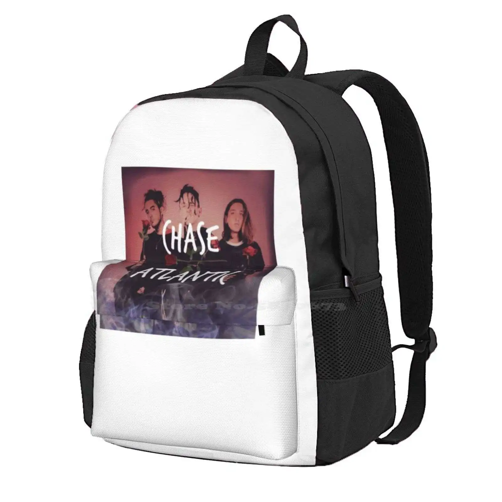 Chase Atlantic Hot Sale Schoolbag Backpack Fashion Bags Chase Atlantic Smoke Fire