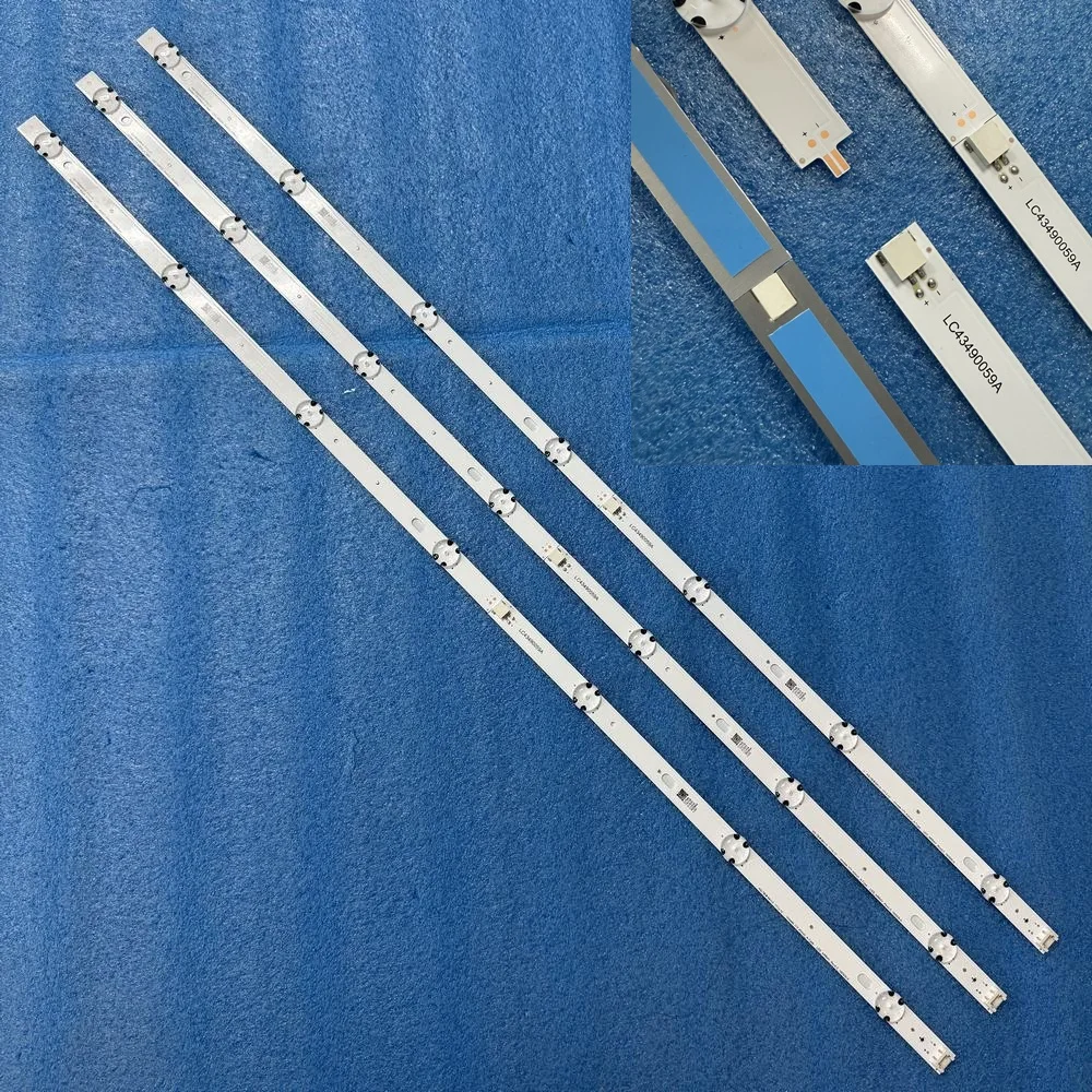 

Светодиодная лента подсветки 7LED для 43UN711C0ZB 43UK6400PLA 43UK6400PLB 43UM6300PLB 43UN71003LB 43UN71006LB