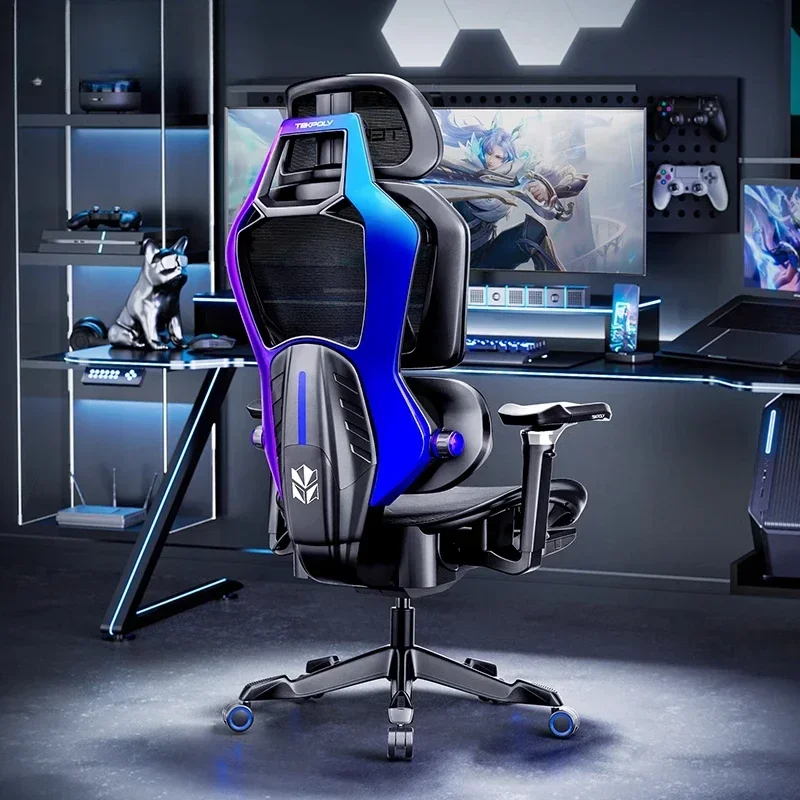 Tilt Control Headrest Chair Office Wheels Armrest Mesh Portable Gamer Chair Comfortable Designer Fotel Gamingowy Home Office