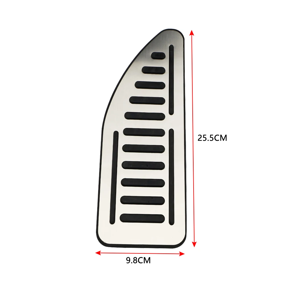Stainless Steel Car Pedals for Ford Focus For Jeep Compass 2017-2020 LHD Foot Rest Pedal Protection Cover Accessories