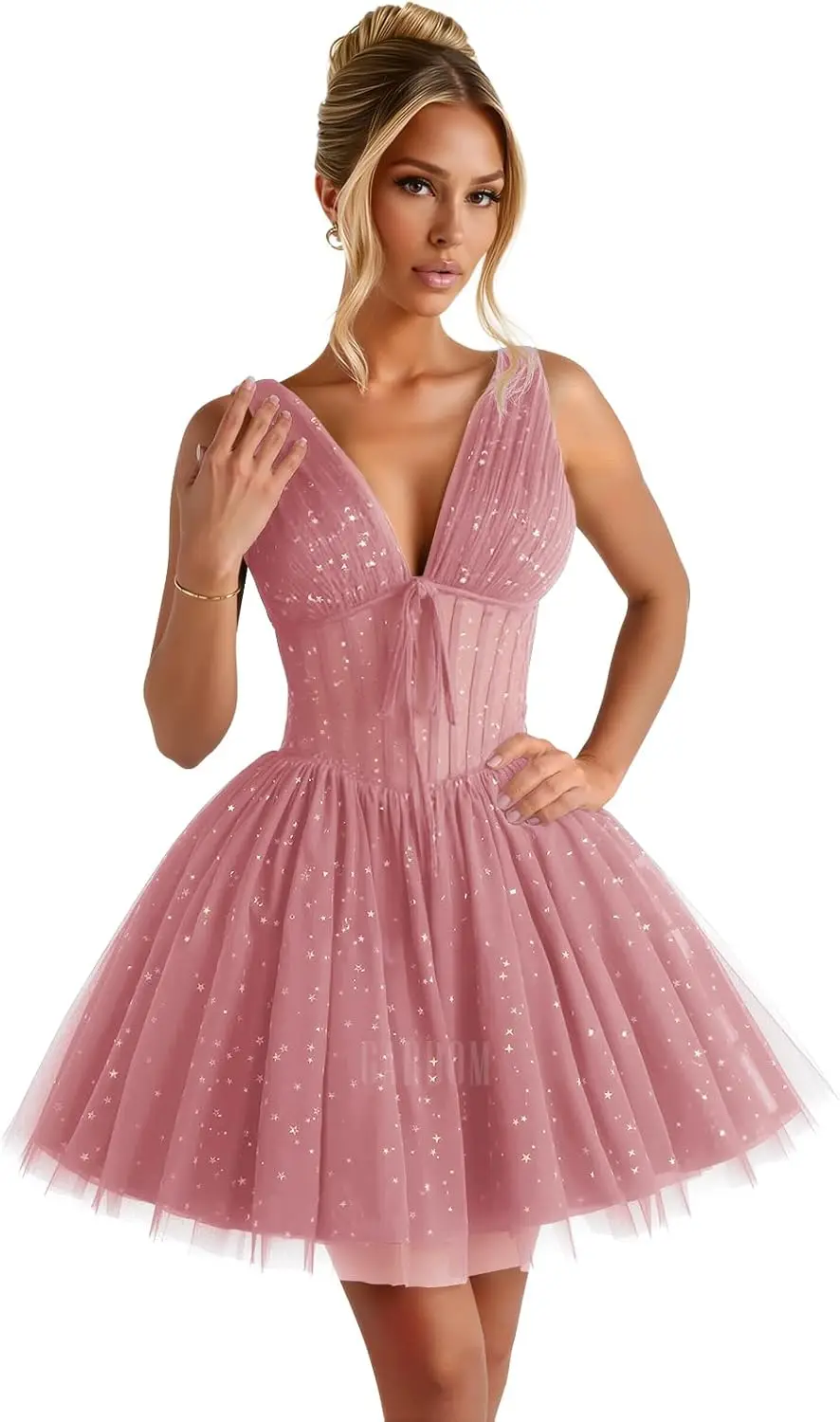 sparkly-starry-tulle-homecoming-dresses-short-for-teens-v-neck-prom-dresses-star-moon-cocktail-dress-mini-gowns-graduation-dress