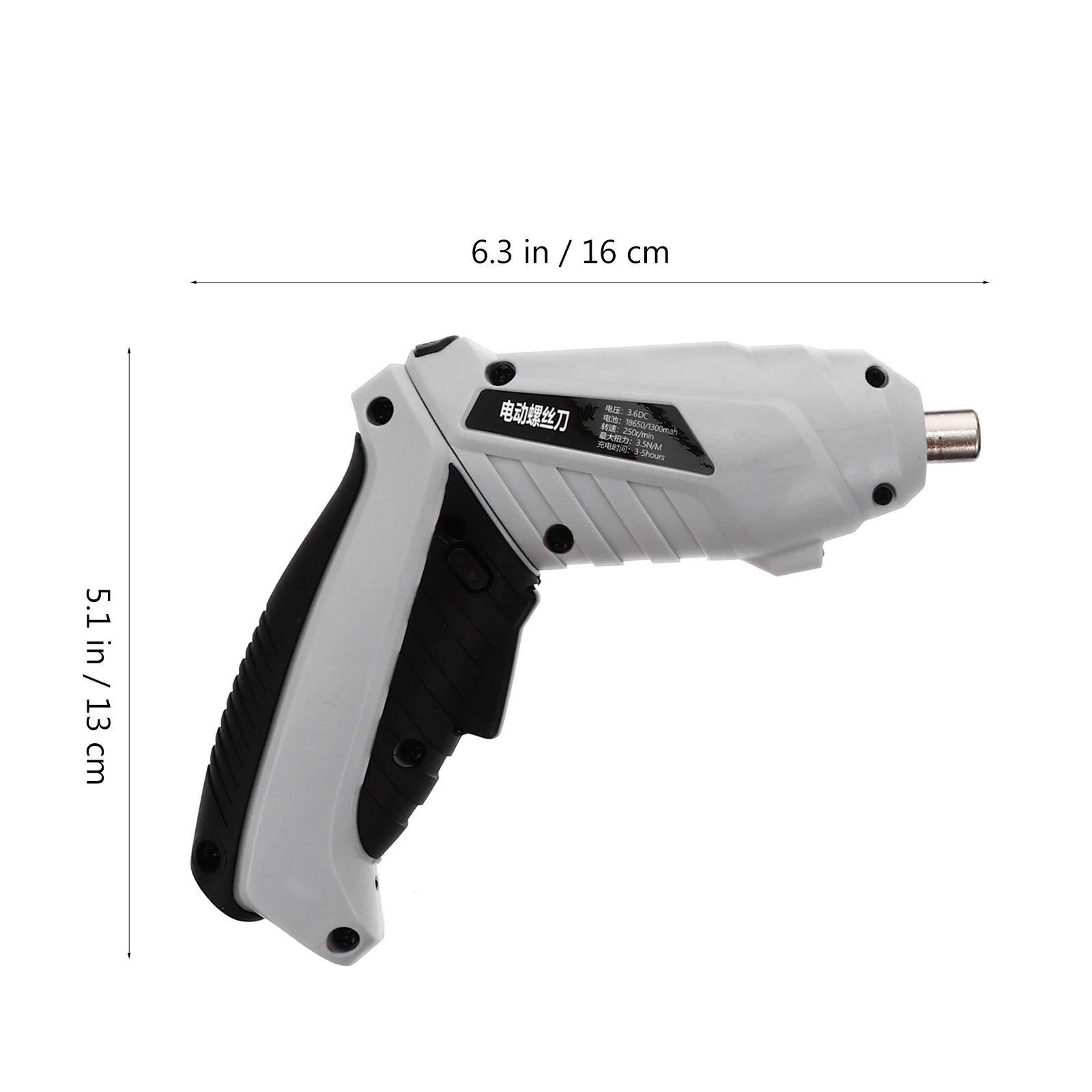 1Set Kit di cacciaviti elettrici Cacciavite domestico ricaricabile Mini trapano strumento ricaricabile USB per viti piccole di montaggio di mobili