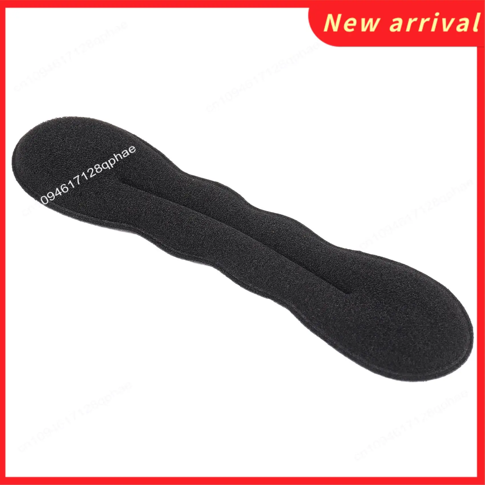 صانع الكعك السحري N89R (2 صغير، 2 كبير) إسفنجة إسفنجية لتشكيل الشعر (أسود)