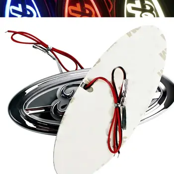 適用於福特5D車型的LED車標燈,14.5厘米,福特格柵燈,LED後備箱標誌尾燈,適用於Fusion、Mondeo、Focus 5D等福特車型。 8 最佳銷售 LED福特標誌 - №4