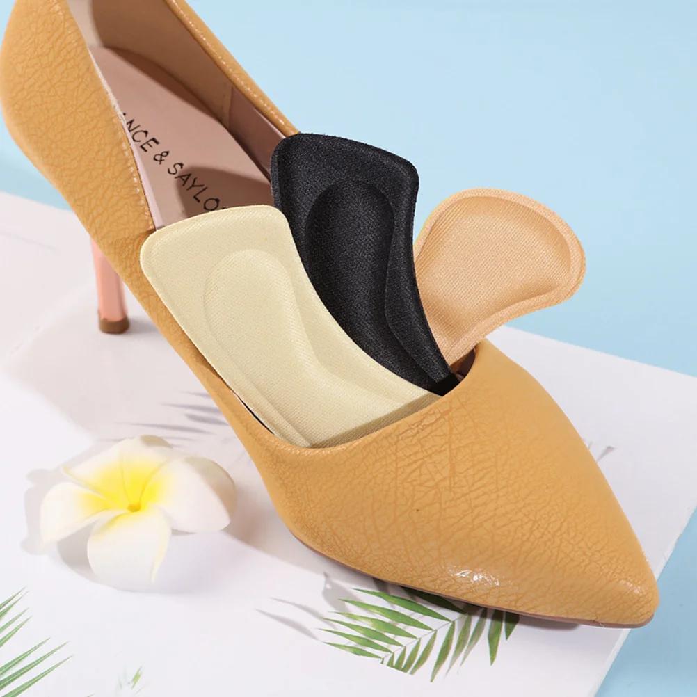

3 Pairs Heel-proof Insole Shoe Pads for High Heels Wear-resistant Cushions Shoes Abrasion-proof Anti-wear Feet
