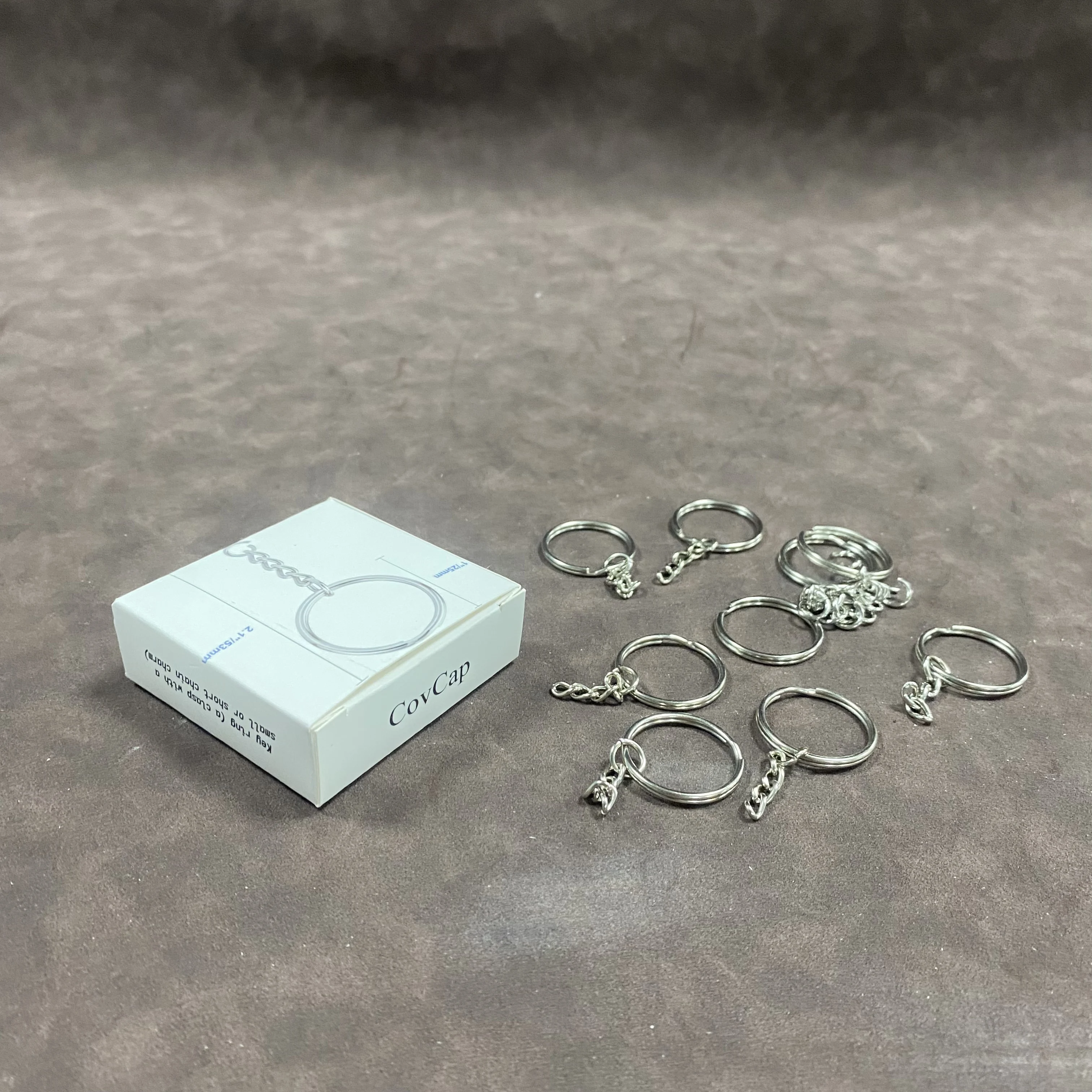 CovCap 1 Box Metal Keyrings