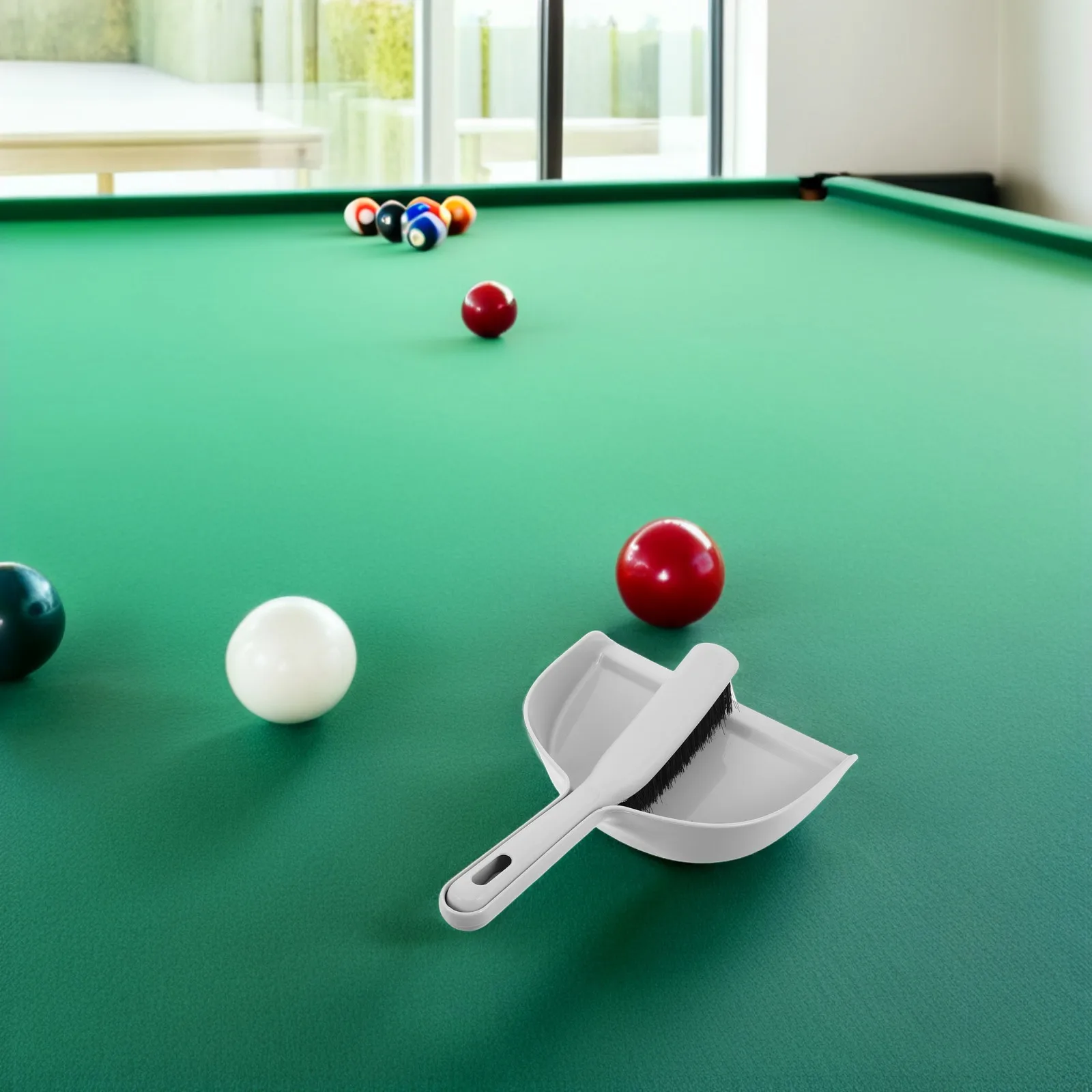 

Pool Table Cleaning Kit Brush Mini Broom Ergonomic Durable Billiard Table Cleaner Snooker Accessories Small Broom