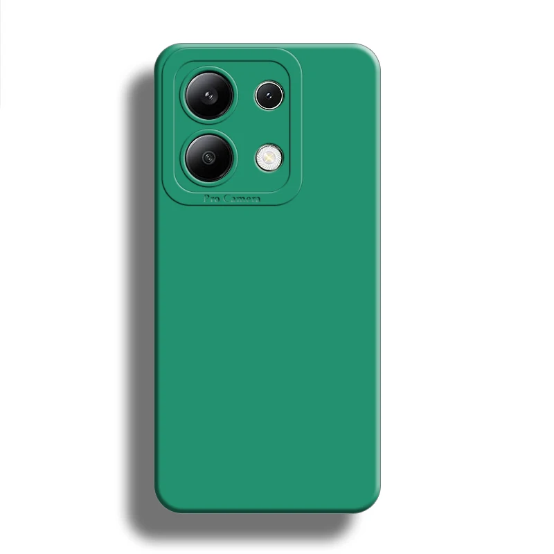 For Poco M6 Pro 4G Case For Xiaomi Poco M6 Pro 4G Cover Liquid Silicone Full Cover Camera Lens Shockproof Protection Bumper