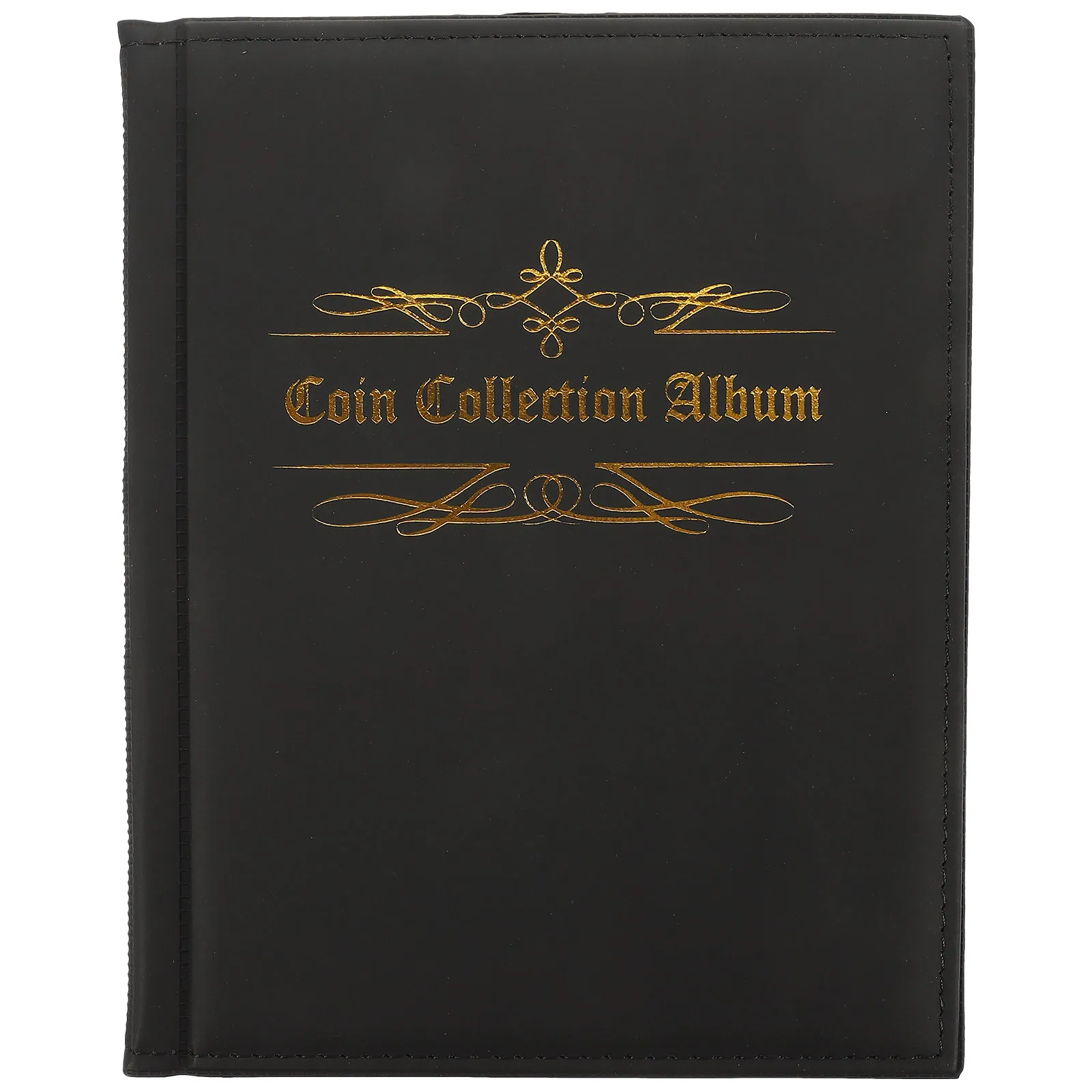 Coin Collection Album Large Capacity PU Cover 200-Pockets Commemorative Coin Storage Organizer