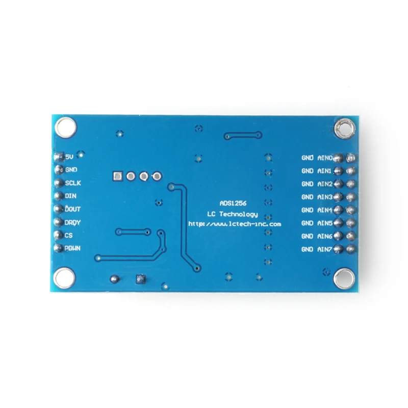 ADS1256 24bit 8 Channel ADC AD Module High Precision 30ksps ADS1256IDB ADC Collecting Data Acquisition Board 5V SPI Interface