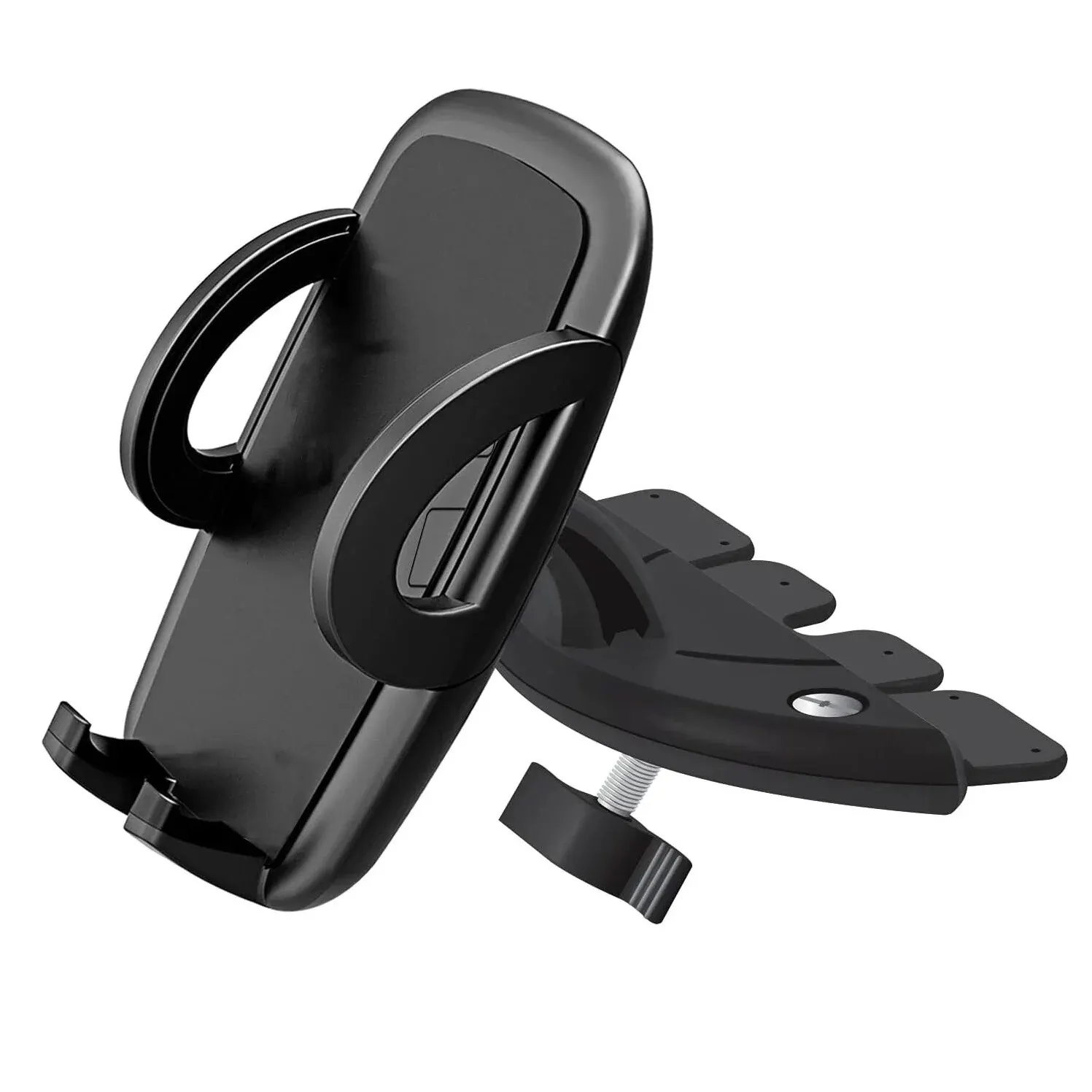 CD Slot Car Phone Mount Holder Compatible for Apple iPhone 14 Pro Max Plus 13 12 11 Xs Xr X Mini SE Samsung Z Fold, Z Flip