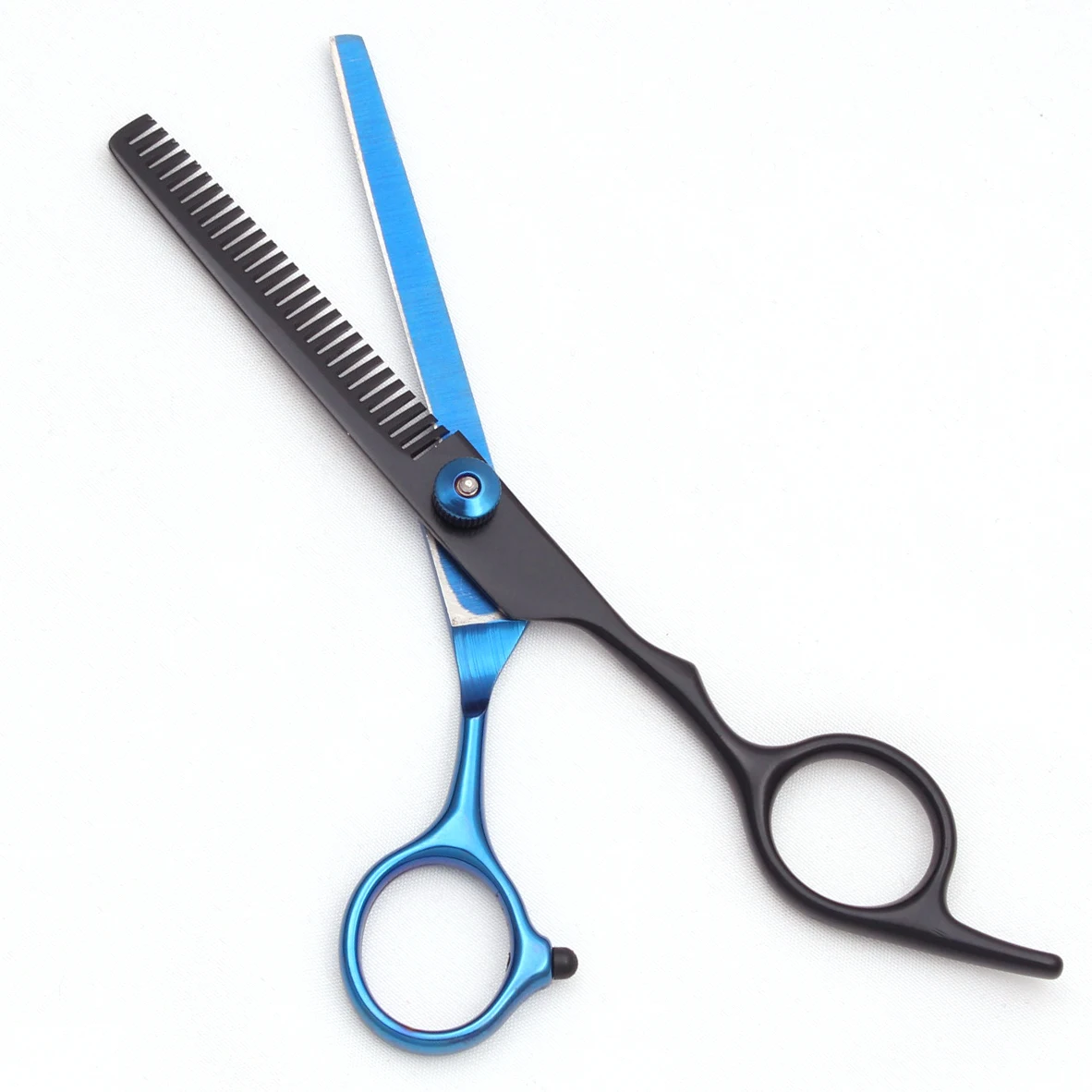 Haarschere JP Edelstahl Friseurschere 6" Haarschnitt-Set Effilierschere Friseursalon Haarschnittschere Rasiermesser Kämme C1001 – Detail 8