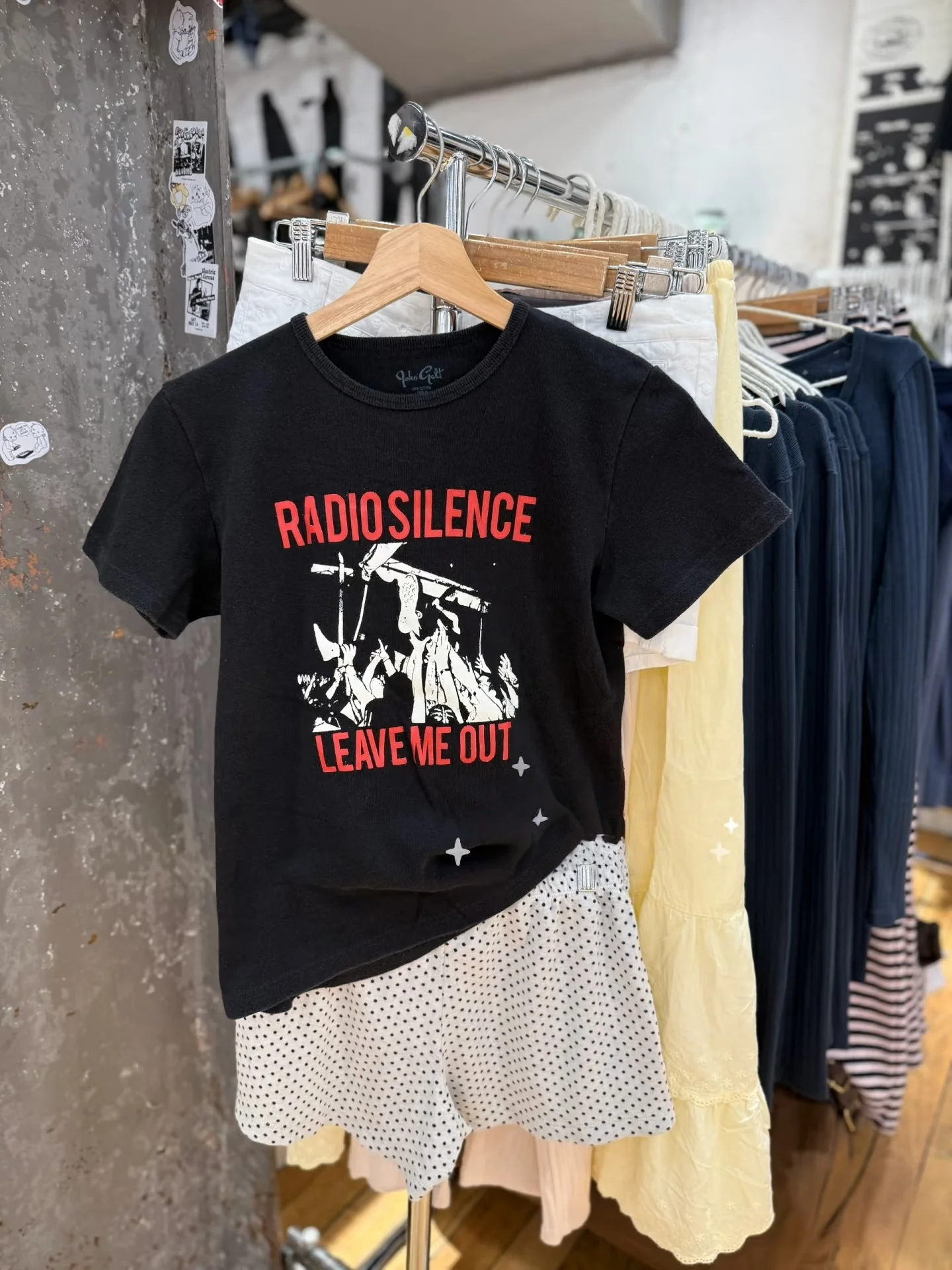 

Retro American Brandy BM ort Sve T-irt Women's Slim Fit round Ne Guitar Letter Print oulder Level Top Cotton Sweat...