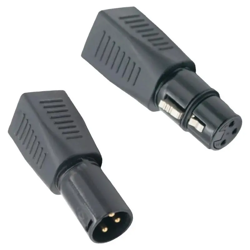 T23C Ethernet Adapter RJ45 To XLR 3Pin Conversion Connector For DMX Network For DMX Adaptor RJ45 Male Female Audio With