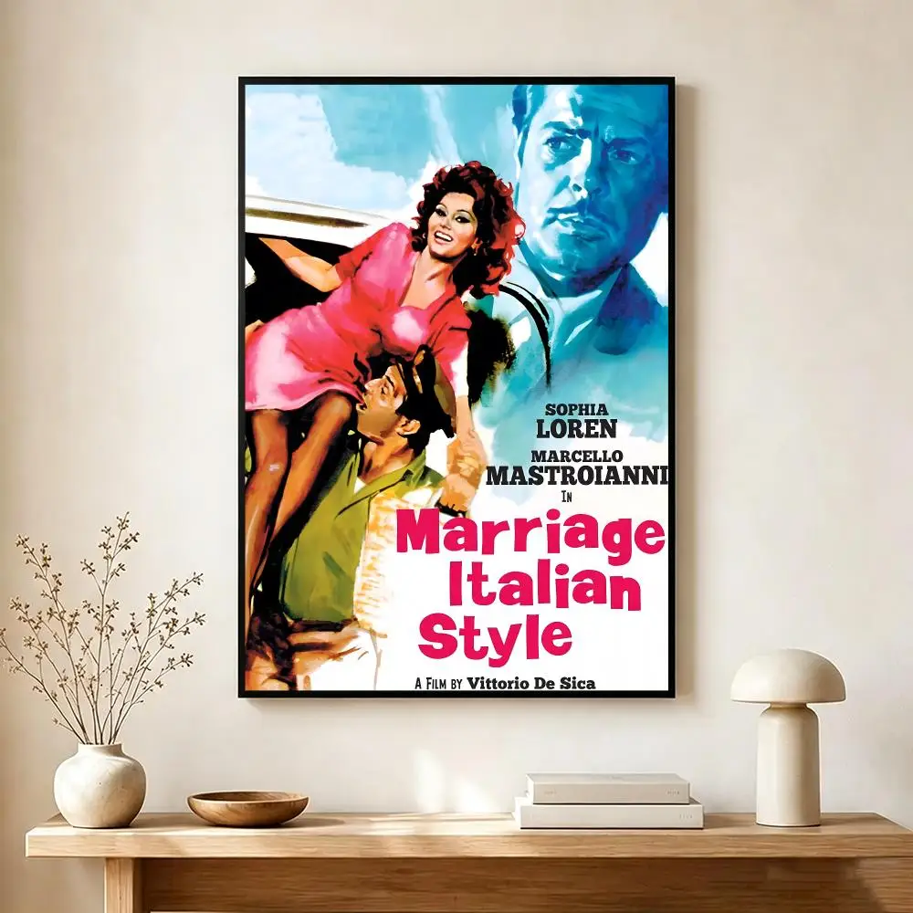 Actress S-sophia Loren Poster Modern Home Decoration Interior Design & Contemporary Wall Art Collection