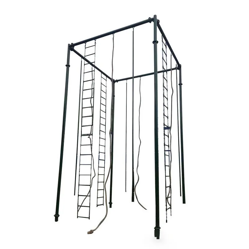 

Outdoor training climbing rod soft ladder three-in-one, rod rope frame
