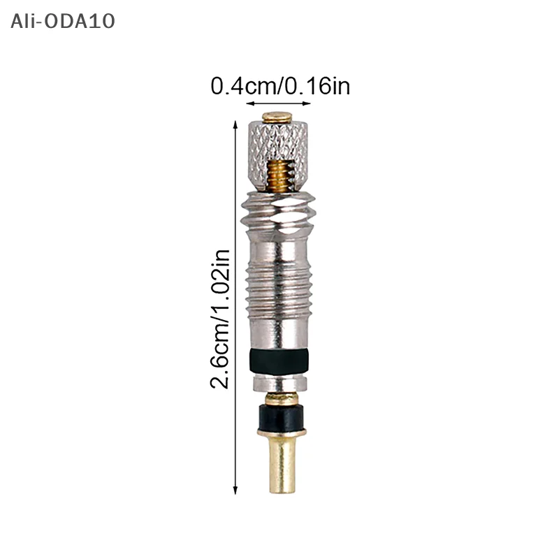 (YY)12/6/2Pcs 2025 New Brass Presta Valve Core Set MTB Road Bike Tube Replacement Parts High-Quality Service Tool Optional Tool