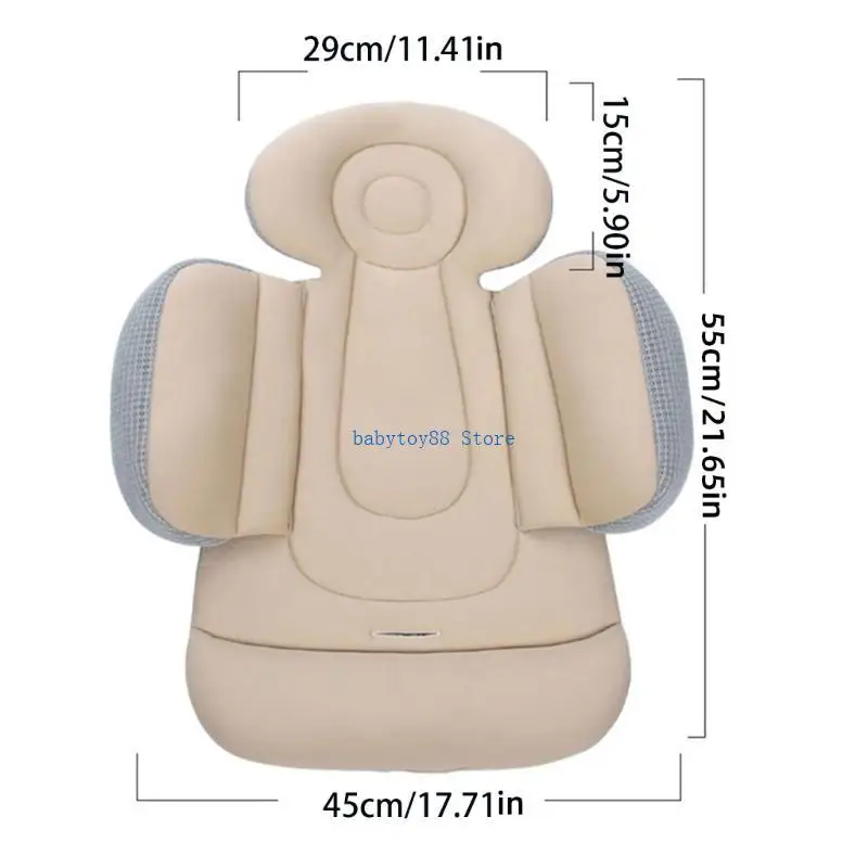 Y4UD Kinderstärke Sitz Liner Baby Pushair Support Pad Baby Träger Kissen