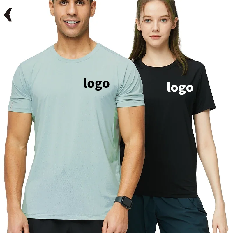 

Custom Spandex Sports Gym T Shirt Men Short Sleeve Quick Dry T-Shirt Compression Workout Fitness Training Running Shirt R439