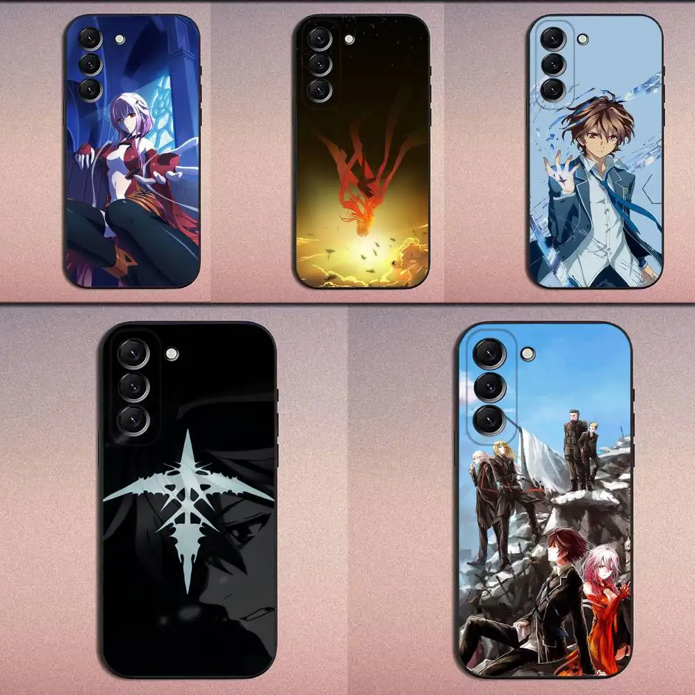 

Anime Guilty Crown Phone Case For Samsung Galaxy A20,A21s,A22,A31,A32,A52,A53,A72,73,A80 Soft Black Cover