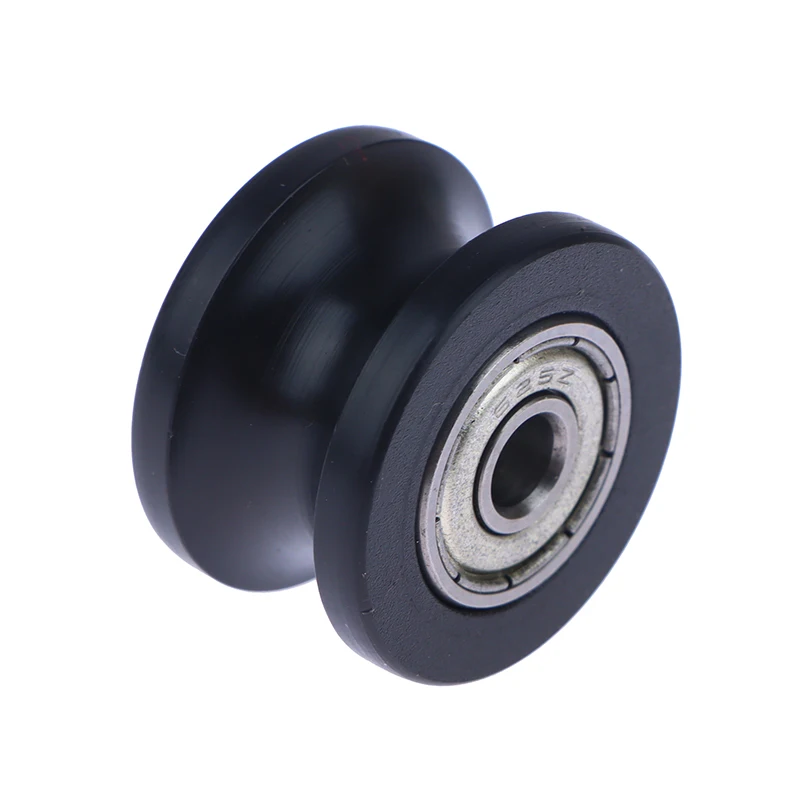 1Pcs U-groove Pulley Guide Wheel Rolling Bearing U-groove Roller 5*25*16.5mm For Driving Mechanical Parts Plastic Bearing Wheel