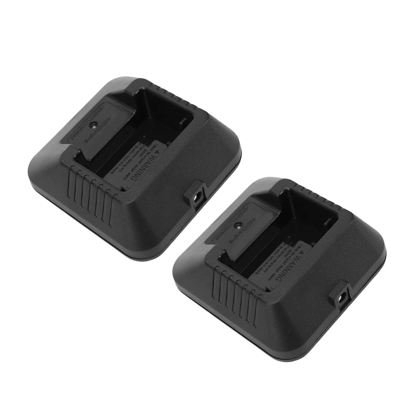 

2 Pack Radio Charger Fit for UV5R Plus UV5RA UV5RB UV5RC UV5RD UV5RE Radio ABS Desktop Battery Charger Power Adapter Two Way T
