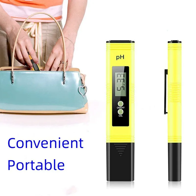 Kitchen PH Test Pen Water Quality Testing Tool Alkaline and Acidic Tester Portable PH Meter Household Water Detection Instrument