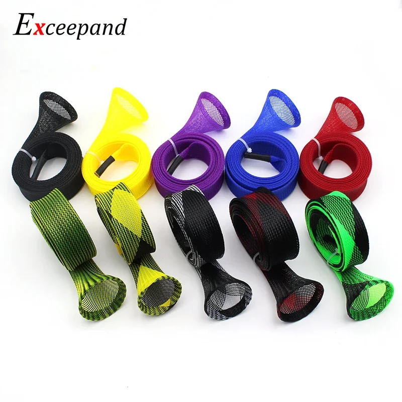 Manchon de pêche sans enchevêtrement, 10 couleurs, 170 cm, 30 mm de largeur