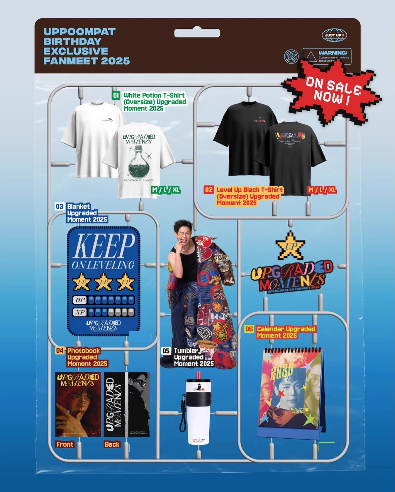 uppoompat-compleanno-esclusivo-fanmeet-2025-libro-fotografico-calendario-coperta-ufficiale-originale